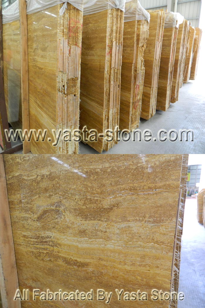 Yellow Travertine